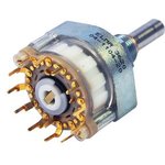04-1124-20, 04 Series Selector Switch, 1 Wafer, Non-Shorting, 1 Poles ...
