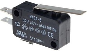 CSM30520D, Micro Switch CSM305, 5A, 1CO, 0.7N, Flat Lever