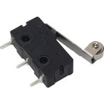 CSM40550F, Micro Switch CSM405, 5A, 1CO, 0.25N, Roller Lever