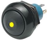 IPR3SAD2LOY, Illuminated Pushbutton Switch OFF-(ON) 1NO 48 V / 250 V LED Yellow None