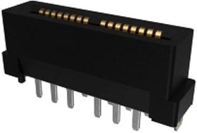 ME10000401P0011, Standard Card Edge Connectors Mini Cool Edge Connector Gen Z SMT Vertical