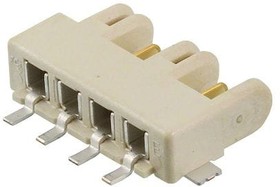 Фото 1/2 10120045-401LF, Rotaconnect® Rotatable Board-to-Board Connector, 4 position hermaphroditic rotatable board-to-board connector with Locating