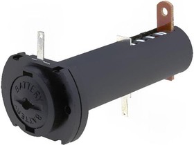 Фото 1/5 Battery holder for mignon cell, 1 cell, panel mounting