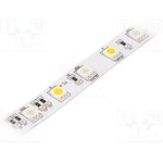 9009284, Лента LED, 5050, RGBW, 24В, LED/м 60, Серия Rainbow, IP20, 420лм