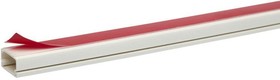 Мини-канал 20х10 ПВХ бел. R9010 самокл. (дл.2м) SchE ETK20910