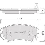 S1H02NF, Колодки тормозные HYUNDAI Sonata 5,Tucson KIA Sportage New передние ...