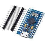 Плата Arduino Pro Micro на базе ATmega32U4 (аналог Arduino Leonardo), MicroUSB