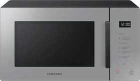Фото 1/7 Микроволновая печь Samsung MS23T5018AG/BW, 800Вт, 23л, серый