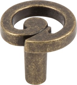 Ручка-кнопка оксидированная бронза RK-083 OAB