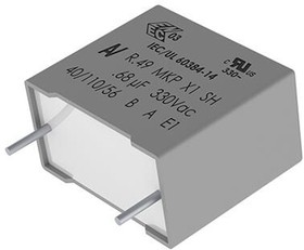 R49AW447000B1K, Safety Capacitors 330vac 4.7uF 10%