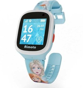 Смарт-часы Кнопка Жизни Aimoto Disney «Холодное сердце», 1.44", голубой / голубой [9301111]