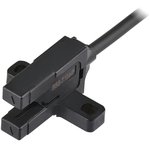 BS5-T1M-P 5-24VDC-C фотодатчик миниатюрный тип T, Sn=5мм, PNP NO/NC, кабель 1 м