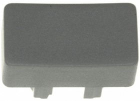 1P03, Switch Cap Rectangular Grey Plastic