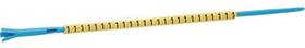 MD02/PA YELLOW 25 (3), Cable Markers, '3', Pack of 25 pieces