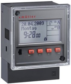 SC 44.21 PRO, Time Clock Relay, Week, 1 Change-Over (CO) / 1 Make Contact (NO)