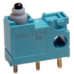 ASQ16410, Micro Switch ASQ, 100mA, 1CO, 1.5N, Plunger