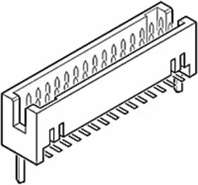 87409-120LF, Headers & Wire Housings 40P SMT HDR