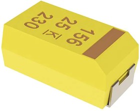 T494B155K025AT, Tantalum Capacitors - Solid SMD 25V 1.5uF 1311 10% ESR=1.5ohms