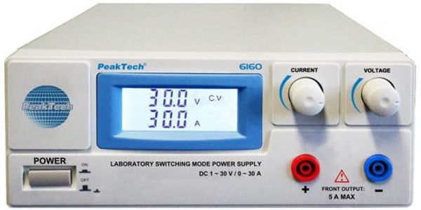 Импульсный лабораторный блок питания KUAIQU R-SPS3030C 30V 30A с функцией зарядки АКБ