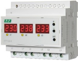 EA04.009.022, Реле контроля напряжения CP-723-3, Евроавтоматика | купить в розницу и оптом