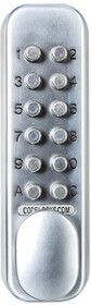 0160 SG, Steel Mechanical Silver Digital Lock