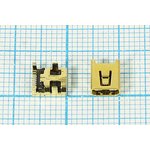 Гнездо mini USB, Тип B, угловое, 8 контактов, SMD на плату ...