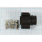 Разъем автомобильный DJ3044Y-3-21[DJ223-3] розетка, контакты 4C ...