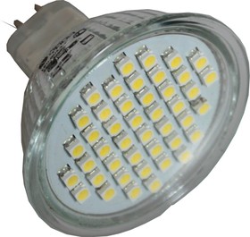 GU 5.3 (SMD) Светодиодная лампа (24 диода) 2W/220V/MR16/4100K 903009
