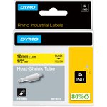18056, Heat Shrink Tubing, Yellow 12mm Sleeve Dia. x 1.5m Length 3:1 Ratio ...