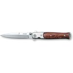 YD-9140L, Нож Stinger, 100 мм, серебристо-коричневый