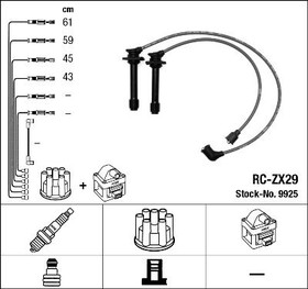9925, Провода зажигания (к-т) RC-ZX29