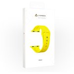 Силиконовый ремешок Lyambda Altair для Apple Watch 42/44 mm DS-APS08-44-YL Yellow