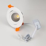 Встраиваемый светильник Альфа, белый LED 7Wх3500K CLD001NW0
