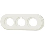 Frame three-post Lizette series plastic Ivory Bironi