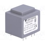 TEZ2.6/D400/9V, Трансформатор: залитый, 2,5ВА, 400ВAC, 9В, 277,8мА, PCB, IP00, 120г