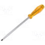 T4811 08, Heavy Duty Slotted Screwdriver, Acetate 10 x 200mm