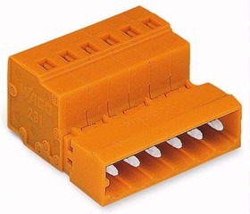Фото 1/2 231-632, TERMINAL BLOCK, PLUGGABLE, 2 POSITION, 28-12AWG
