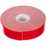 Лента двусторонняя клейкая ET-225 22мм х 5м профессиональный красный ET-225PRO 692851