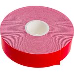 Лента двусторонняя клейкая ET-225 22мм х 5м профессиональный красный ET-225PRO 692851