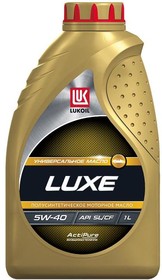 19189, Масло моторное LUKOIL Luxe 5W-40 1л.