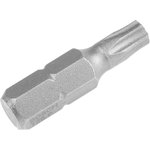 2607001615, Torx Screwdriver Bit, T25 Tip, 25 mm Overall