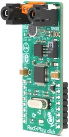 MIKROE-3345, Audio IC Development Tools Nuvoton Technology Corporation of America, Winbond ElectronicsISD3900FYI
