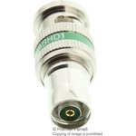 1694ABHD1, RF/COAX, HD BNC PLUG, STRAIGHT, CRIMP, 75 OHM, GREEN