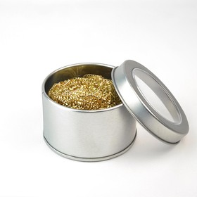 Фото 1/2 Губка для чистки жал бронзовая стружка в емкости HWY-588