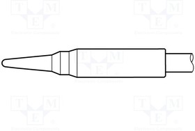 JBC-C105106, Паяльное жало for nano-station NA conical 0,5мм