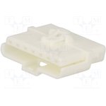 1501700007, Conn Housing RCP 7 POS 3mm Crimp ST Cable Mount White Bag