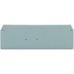 280-314, End and intermediate plate - 2.5 mm thick - gray