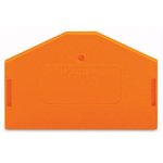 281-313, End and intermediate plate - 2.5 mm thick - orange