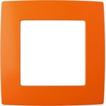 12-5001-22 ЭРА Рамка на 1 пост, Эра12, оранжевый Б0019387