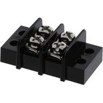 1546307-2, Barrier Terminal Blocks 2P VERT BARRIER STRP 9.53MM 20A BLACK